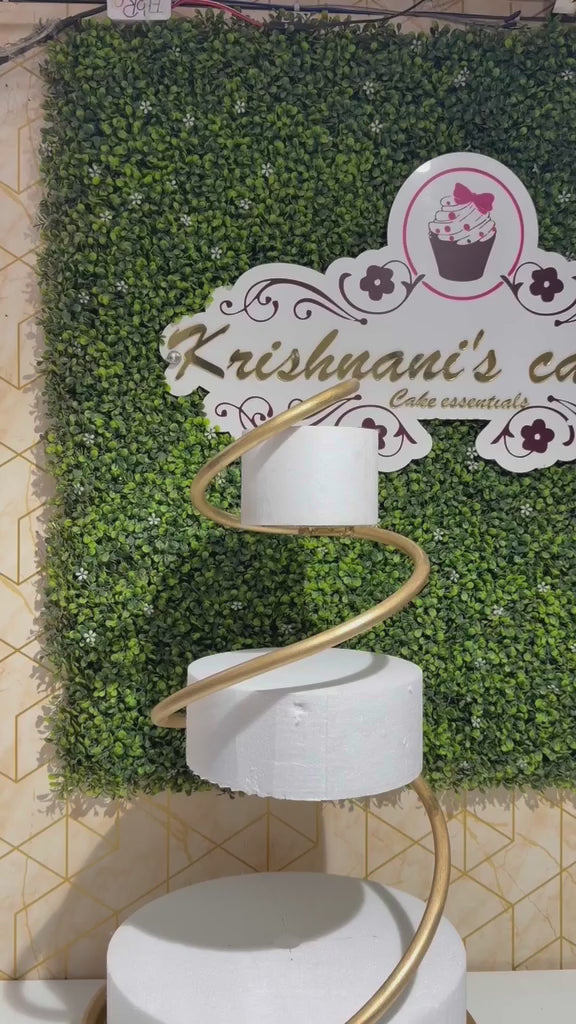 Floating Cake Stand With Rotating