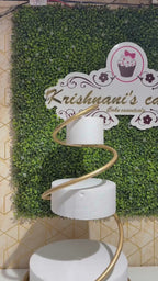 Floating Cake Stand With Rotating