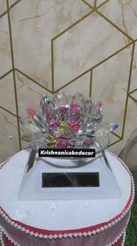 Imported Lotus Rotating Topper