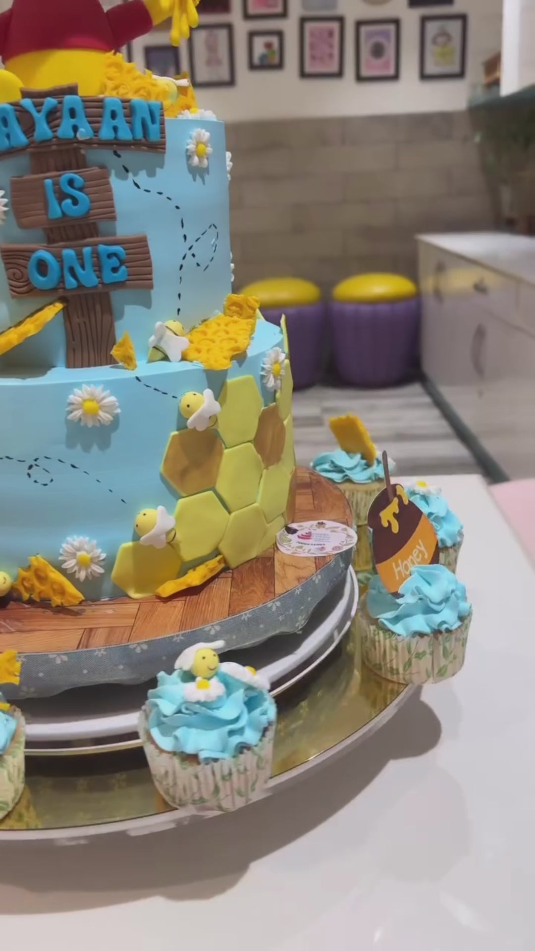 Magical Revolving Cake Stand