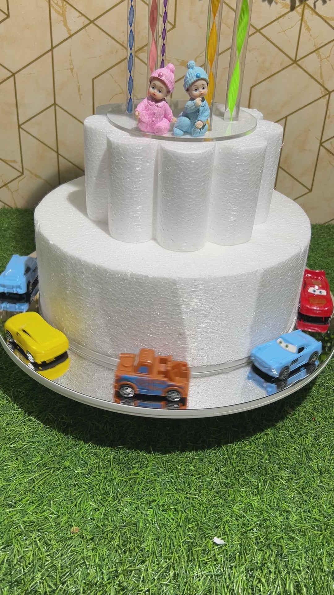 Magical Revolving Cake Stand