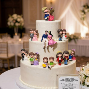 Miniature Couple Figurines