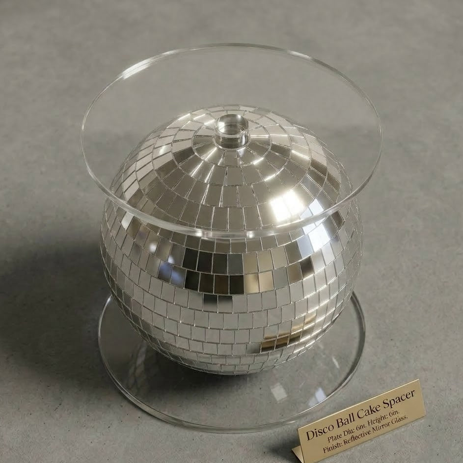 Disco Ball Cake Spacer